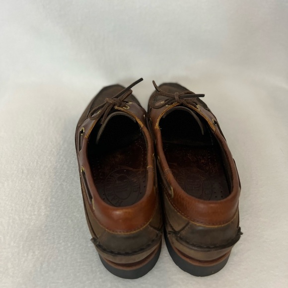 Harbour HC Size 7 1/2D Leather Boat Shoes - Picture 10 of 15